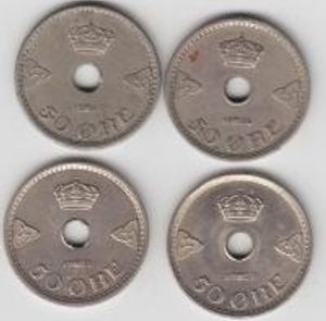 1945 - 1949 med hull