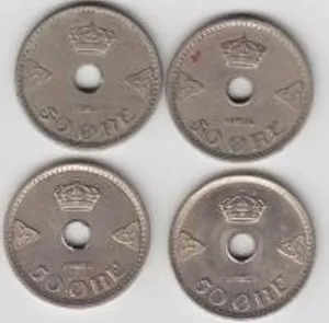 1945 - 1949 med hull