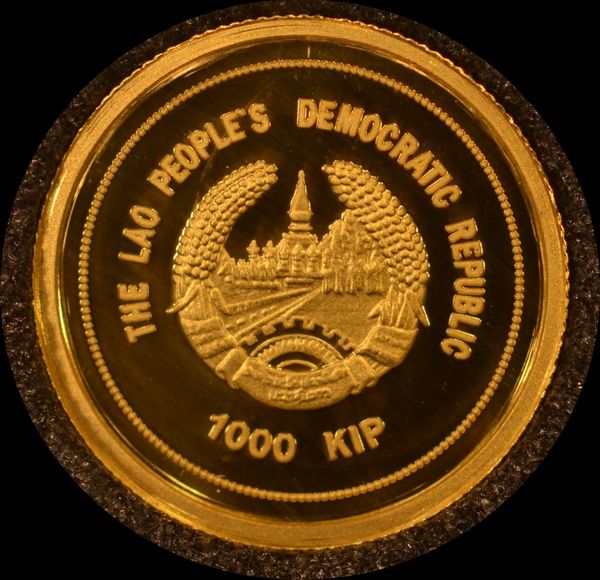 Hovedbilde Laos: 1000 Kip 2007 - Skattene i ...