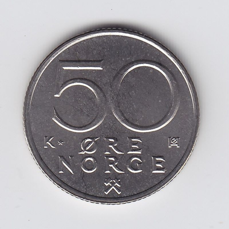 50 øre 1994 kv. 0