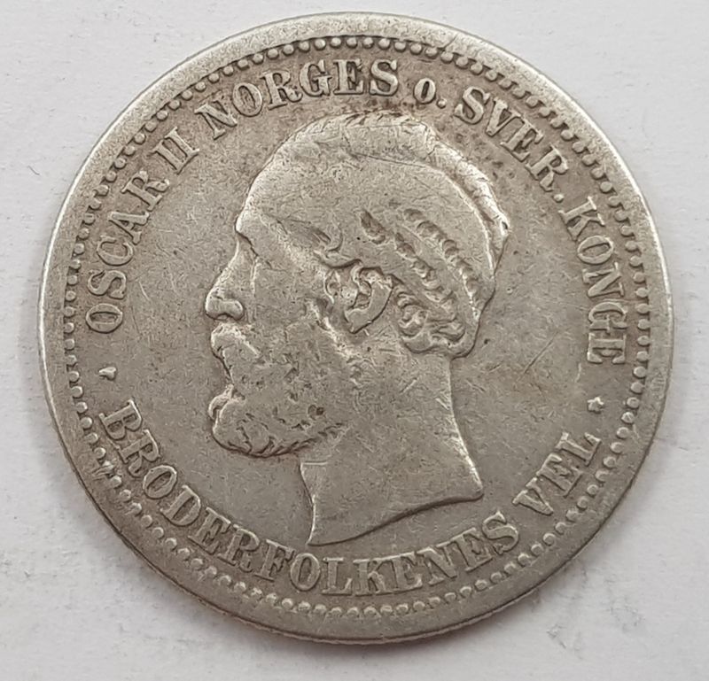 1 kr 1877 kv. 1