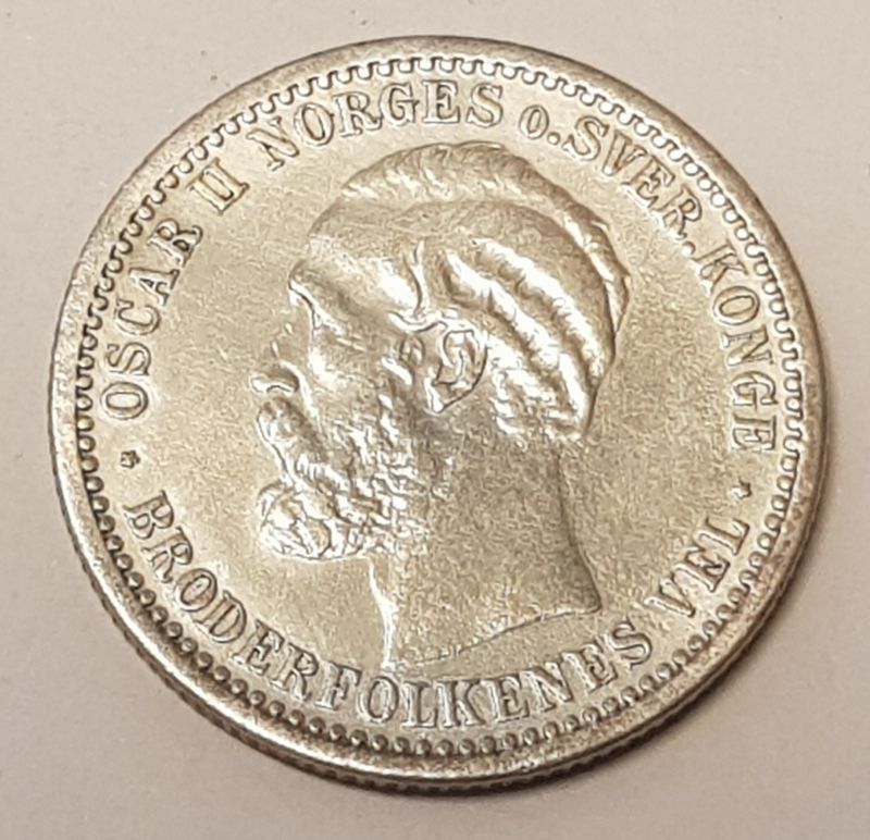 50 øre 1898 kv. 1