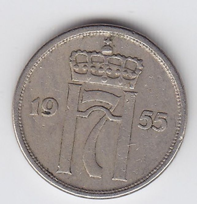 Hovedbilde 10 øre 1955 kv. 1