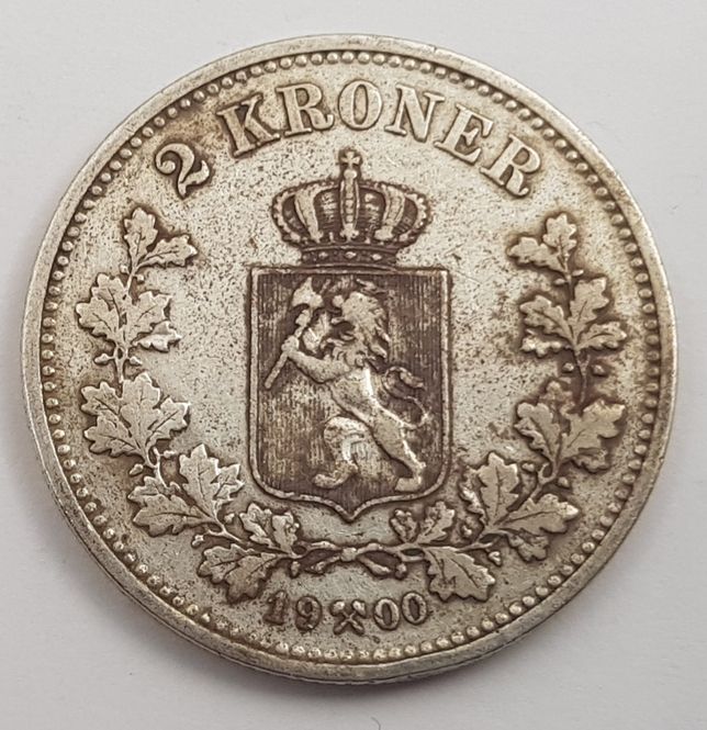 Hovedbilde 2 kroner 1900 kv. 1 (nr. 1)