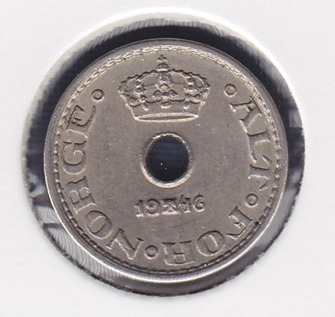Hovedbilde 10 øre 1946 kv. 1