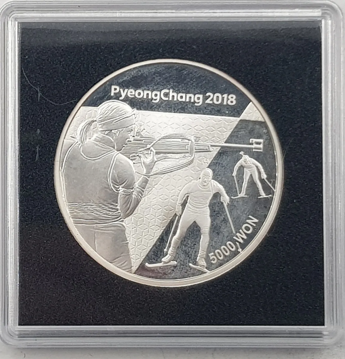 PyeongChang 2018: 5000 won - skiskyting