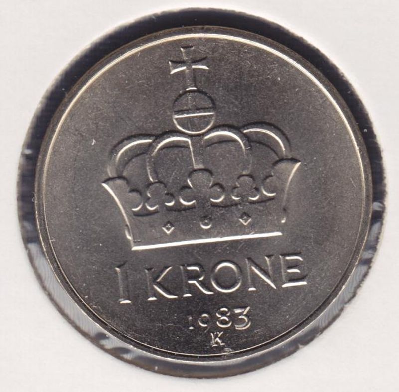 1 kr 1983 kv. 0