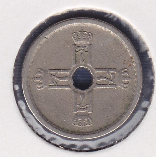 Hovedbilde 25 øre 1927 kv. 1