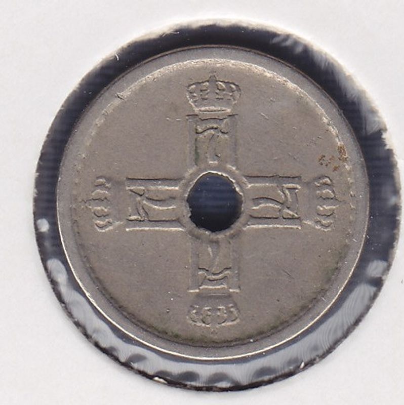 25 øre 1927 kv. 1