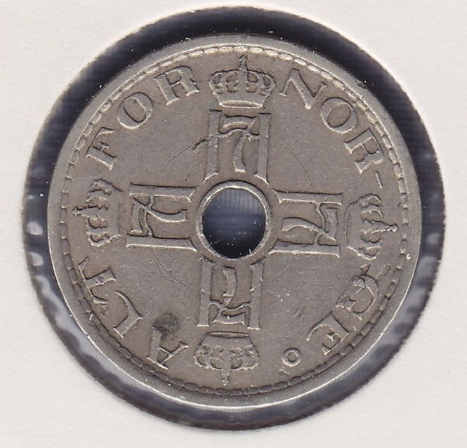 Hovedbilde 50 øre 1928 kv. 1