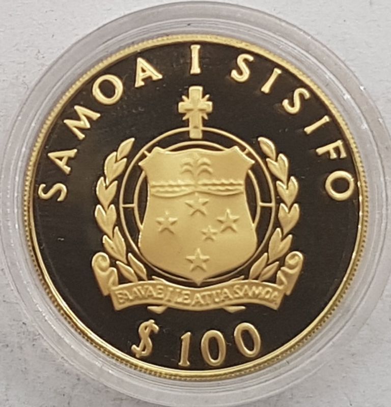Samoa: 100 dollar 1991 - RA ekspedisjonen