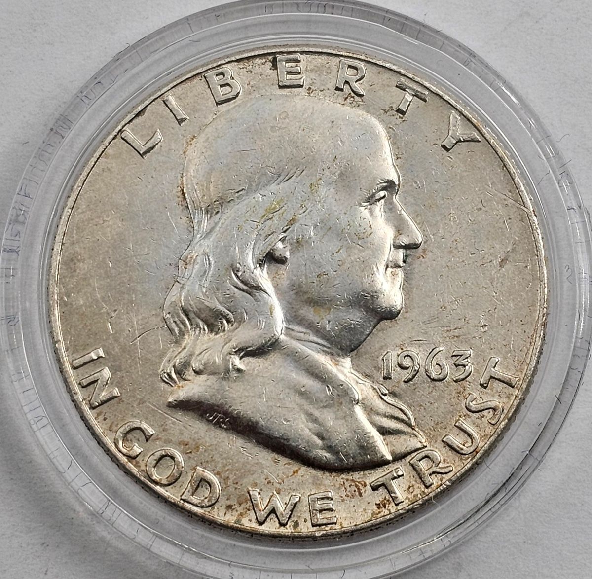 Half dollar 1963 kv. 1/1+
