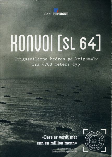 Hovedbilde Gibraltar: Konvoi SL 64 - Krigsseilerne hedres på ...