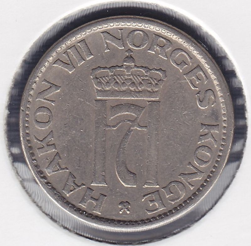 50 øre 1955 kv. 1
