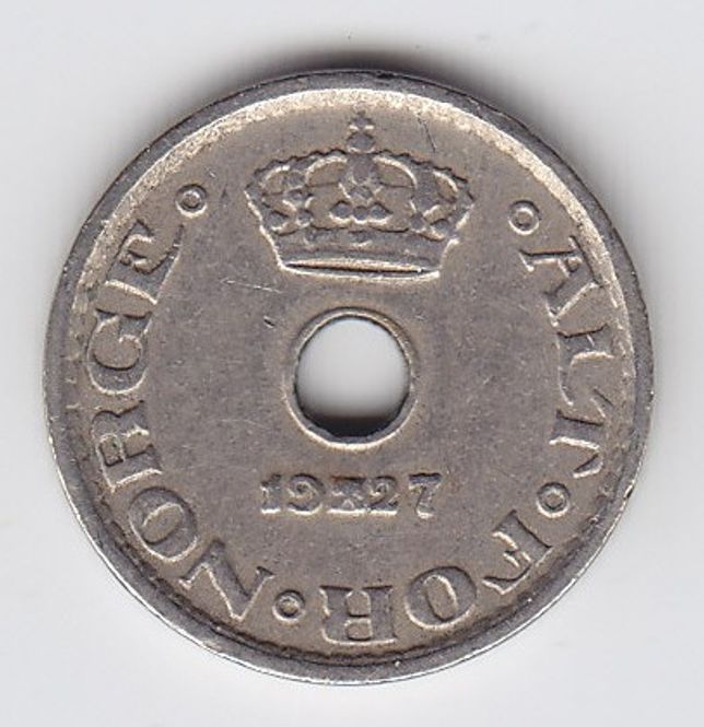 Hovedbilde 10 øre 1927 kv. 1