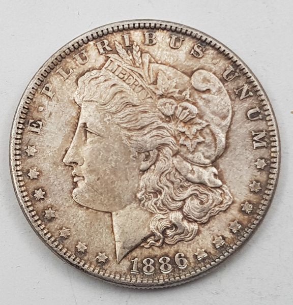 Hovedbilde Morgan dollar 1886 kv 1+