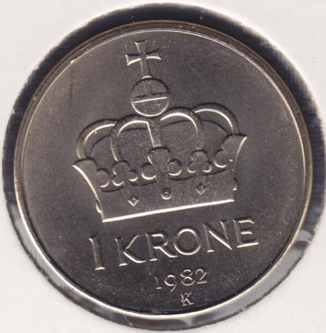 Hovedbilde 1 kr 1982 kv. 0