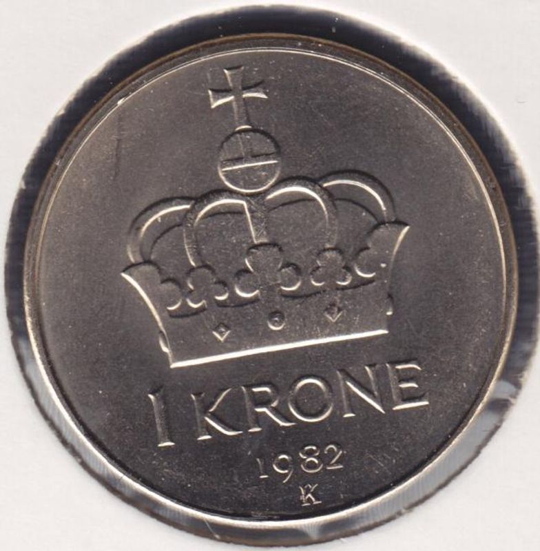 1 kr 1982 kv. 0