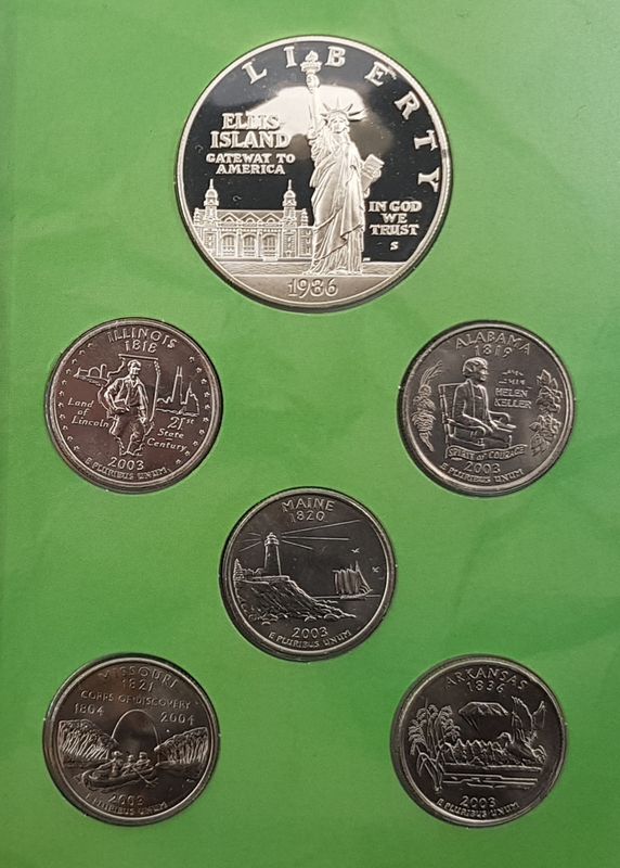 USA: Amerikas kvartdollars 2003