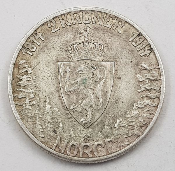 Hovedbilde 2 kr 1914 Mor Norge kv. 1 (nr. 3)