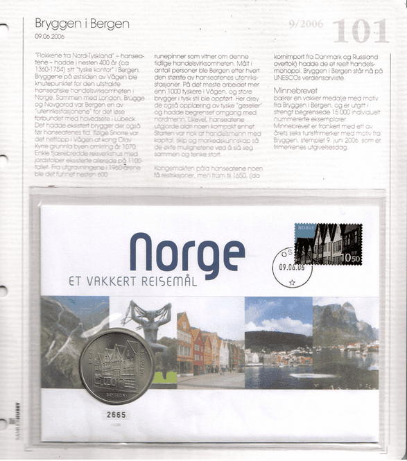 Hovedbilde Samlerhuset Nr 101. - Bryggen i Bergen 
