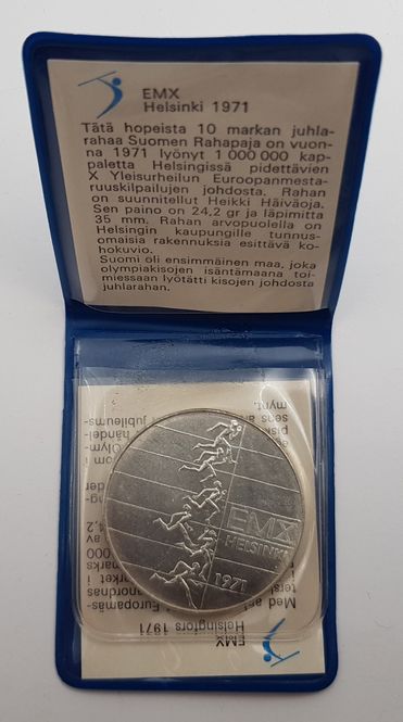 Hovedbilde EMX HELSINKI 1971 10 Markkaa