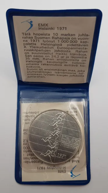 Hovedbilde EMX HELSINKI 1971 10 Markkaa