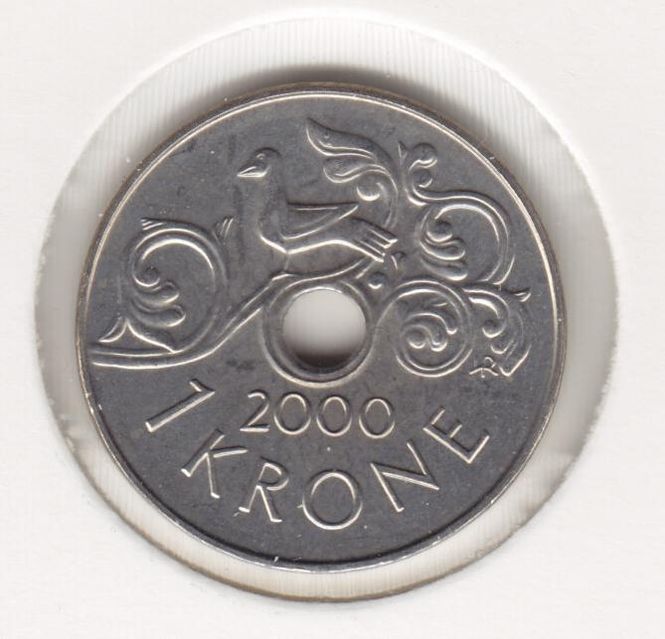 Hovedbilde 1 kr 2000 kv. 0