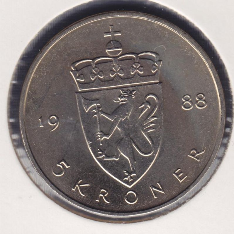 5 kr 1988 kv. 0