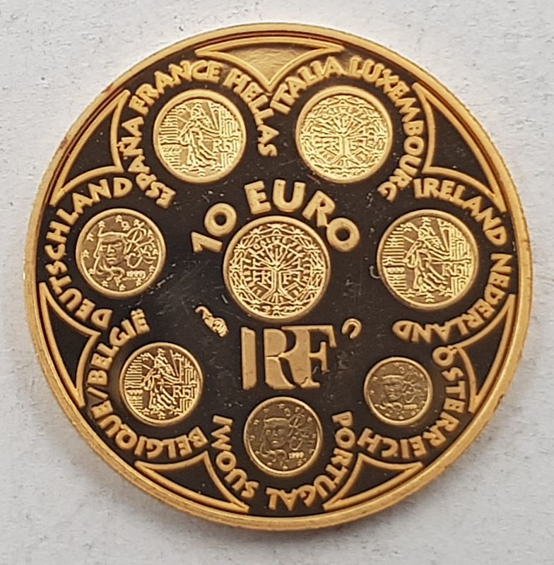 Frankrike: 10 euro 2002