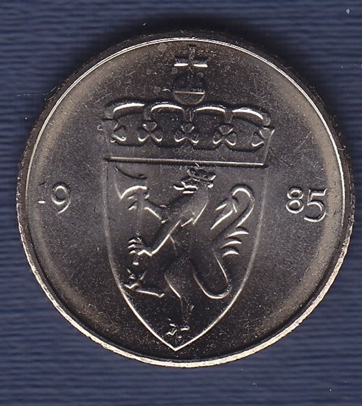 50 øre 1985 kv. 0