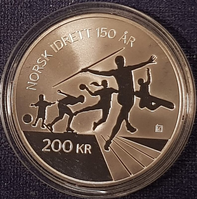 200 kr 2011: Norges Idrettsforbund 150 år  (nr. 1)