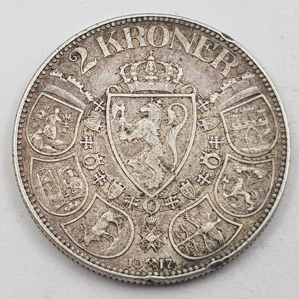Hovedbilde 2 kr 1917 kv. 1/1+