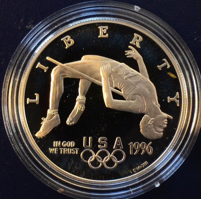 Hovedbilde USA: 1 dollar 1996 - Høydehopp
