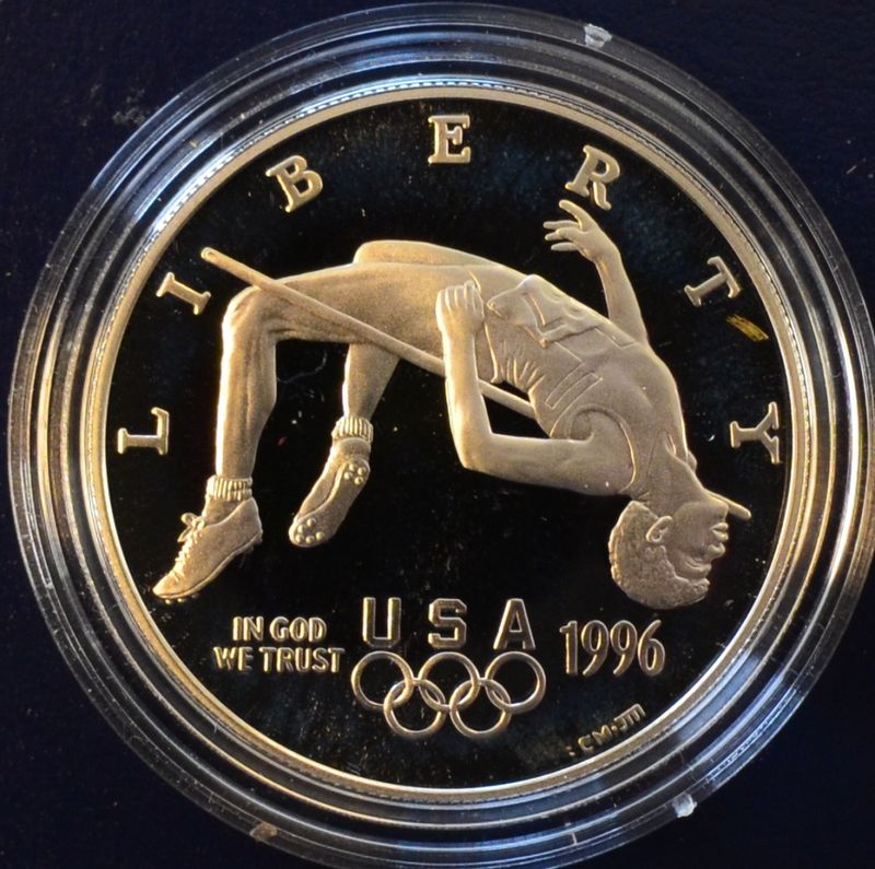 USA: 1 dollar 1996 - Høydehopp