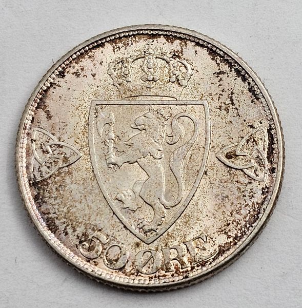 Hovedbilde 50 øre 1912 kv. 1+