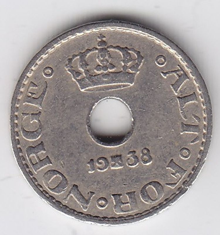10 øre 1938 kv. 1