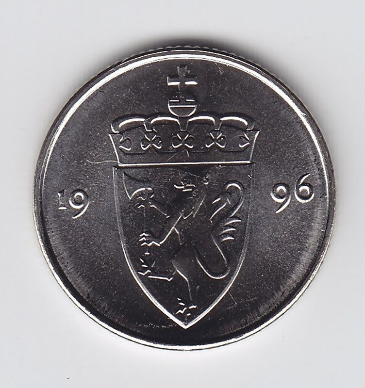 50 øre 1996 kv. 0
