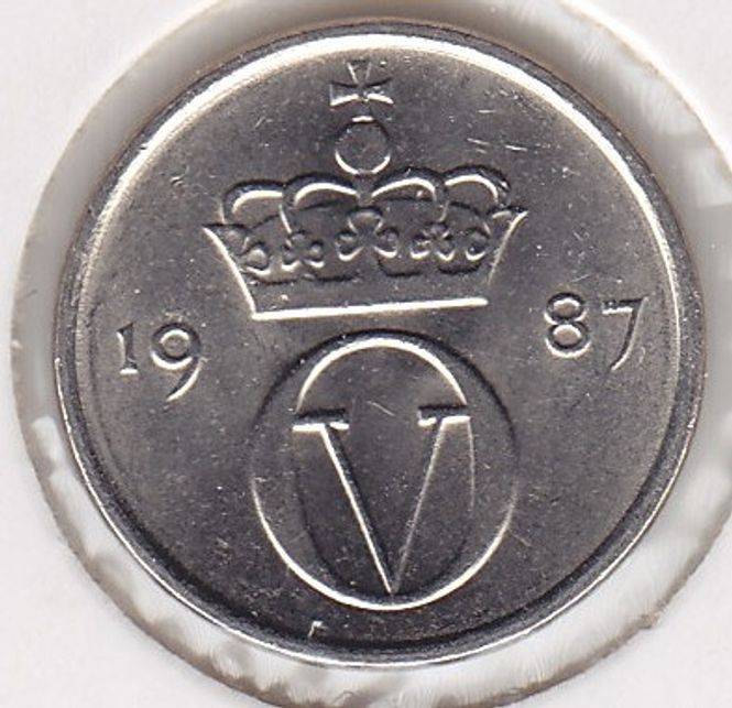 Hovedbilde 10 øre 1987 kv. 0