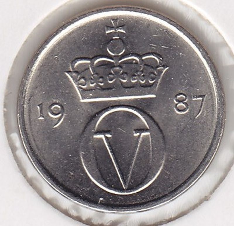 10 øre 1987 kv. 0