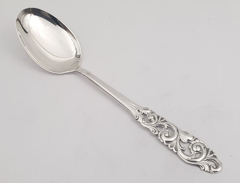 Telesølv: Barne/dessertskje 15,7 cm