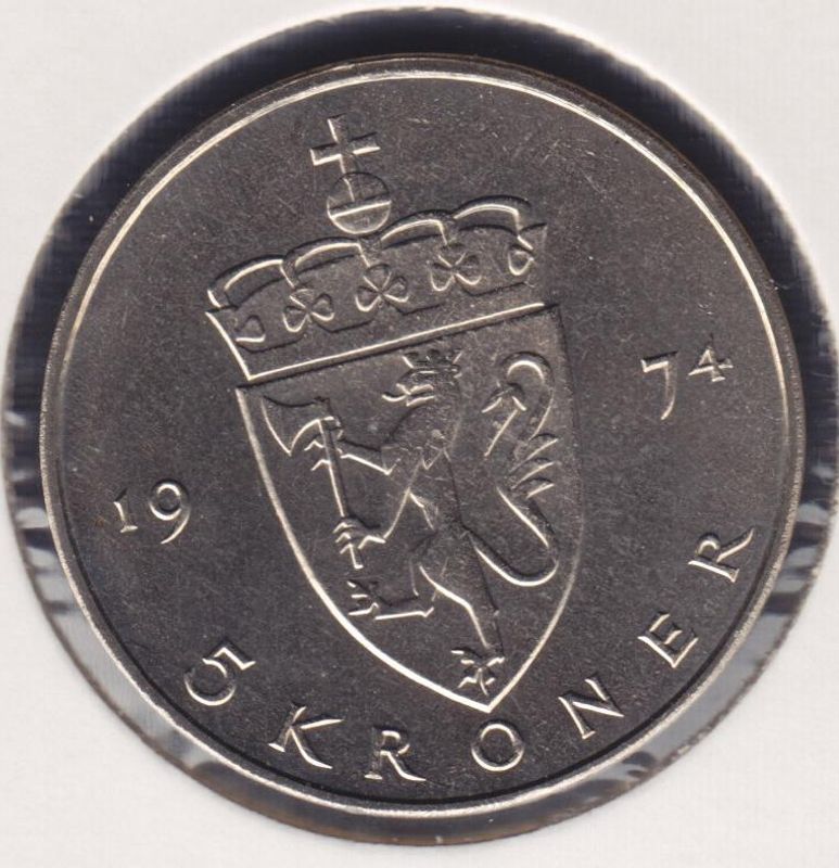 5 kr 1974 kv. 0